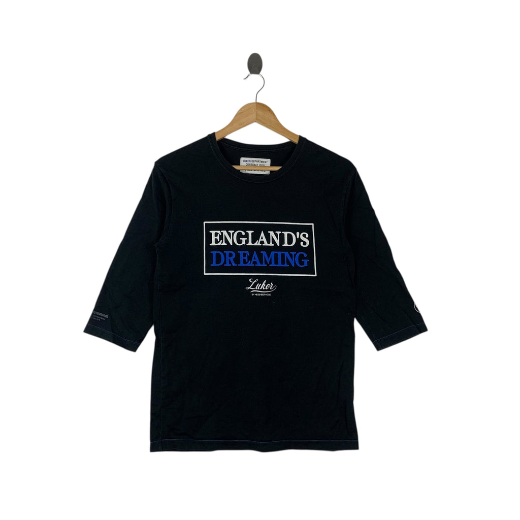 NEIGHBORHOOD ENGLAND’S DREAMING Luker Tee Shirt Top Made In Japan