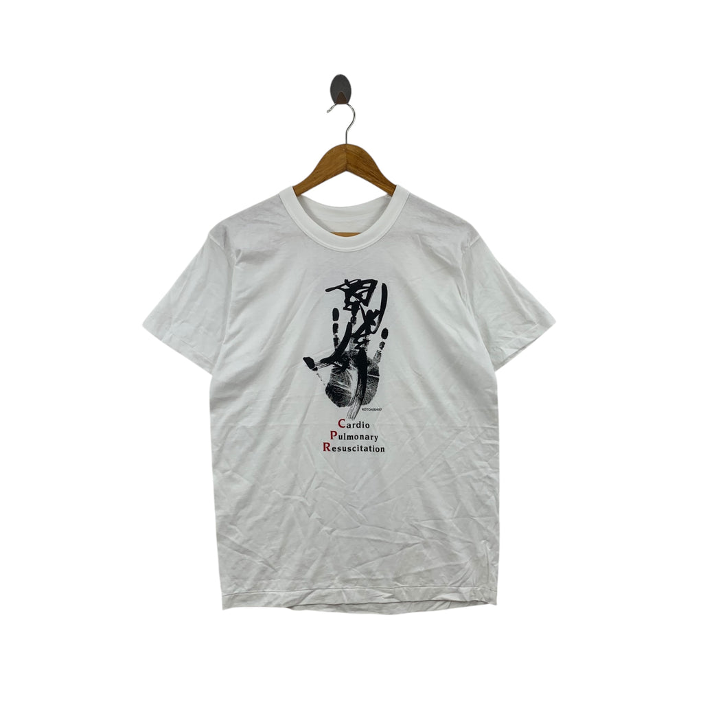 Vintage 90’ KOTONISHIKI KATSUHIRO SUKO Wrestler Tee Shirt Top CPR Move