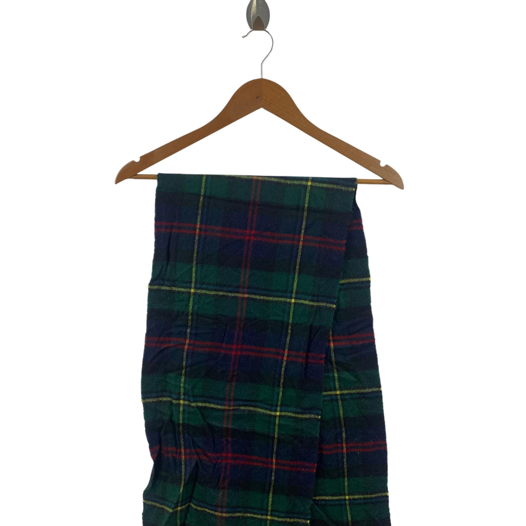 DISNEY MICKEY MOUSE Tartan Nova Checks Muffler Scarf Shawl Fringes
