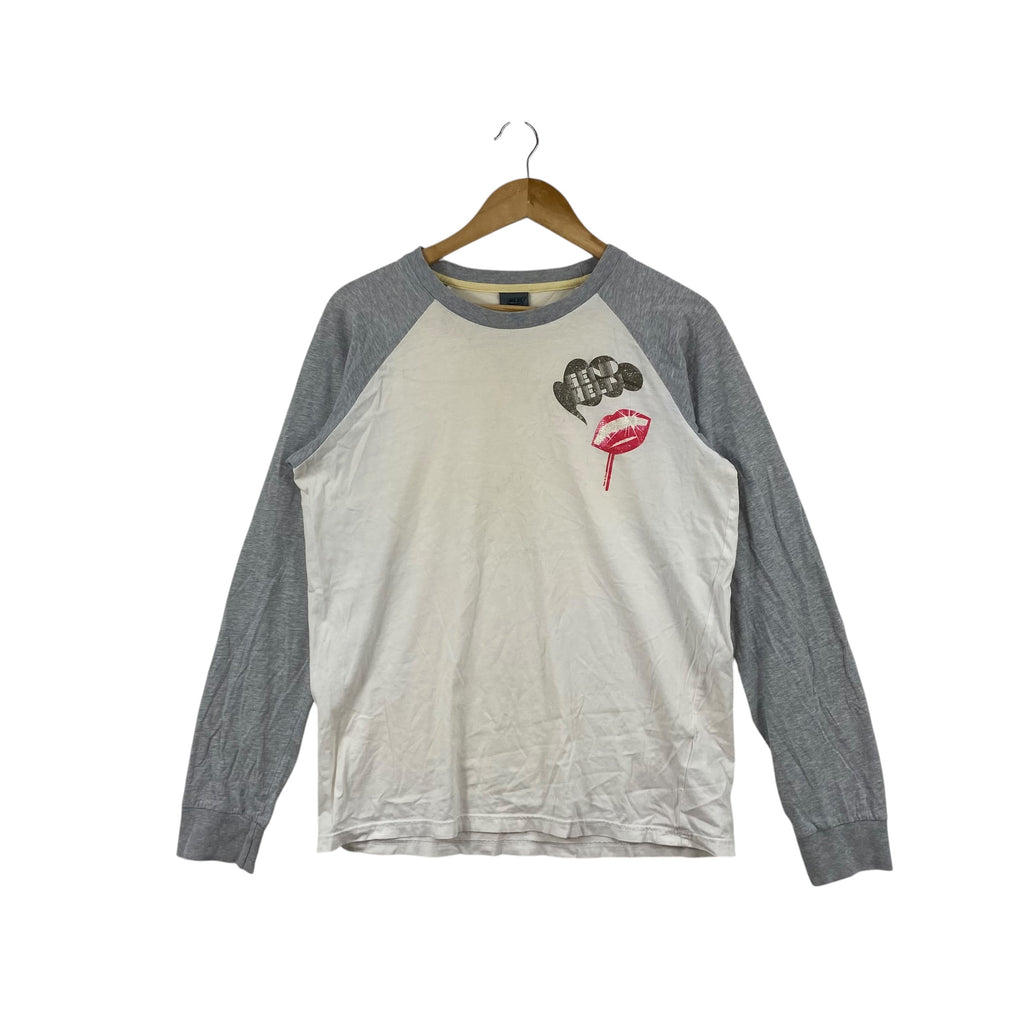 Vintage G-UNIT 50 Cent Raglan Long Sleeve T-Shirt Graphic Logo Streetwear
