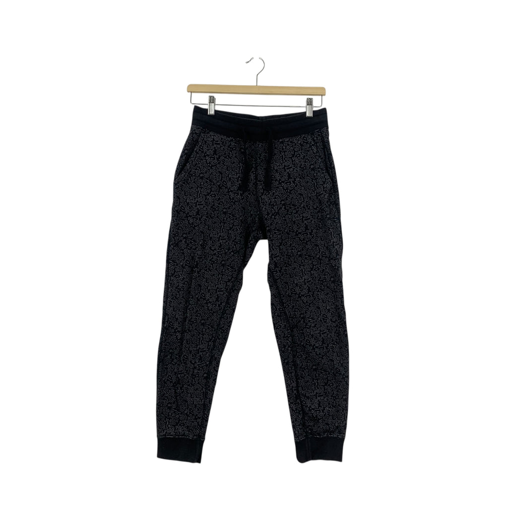 KEITH HARING x UNIQLO Moma Doodle Print Jogger Pant Sweatpants Track AOP