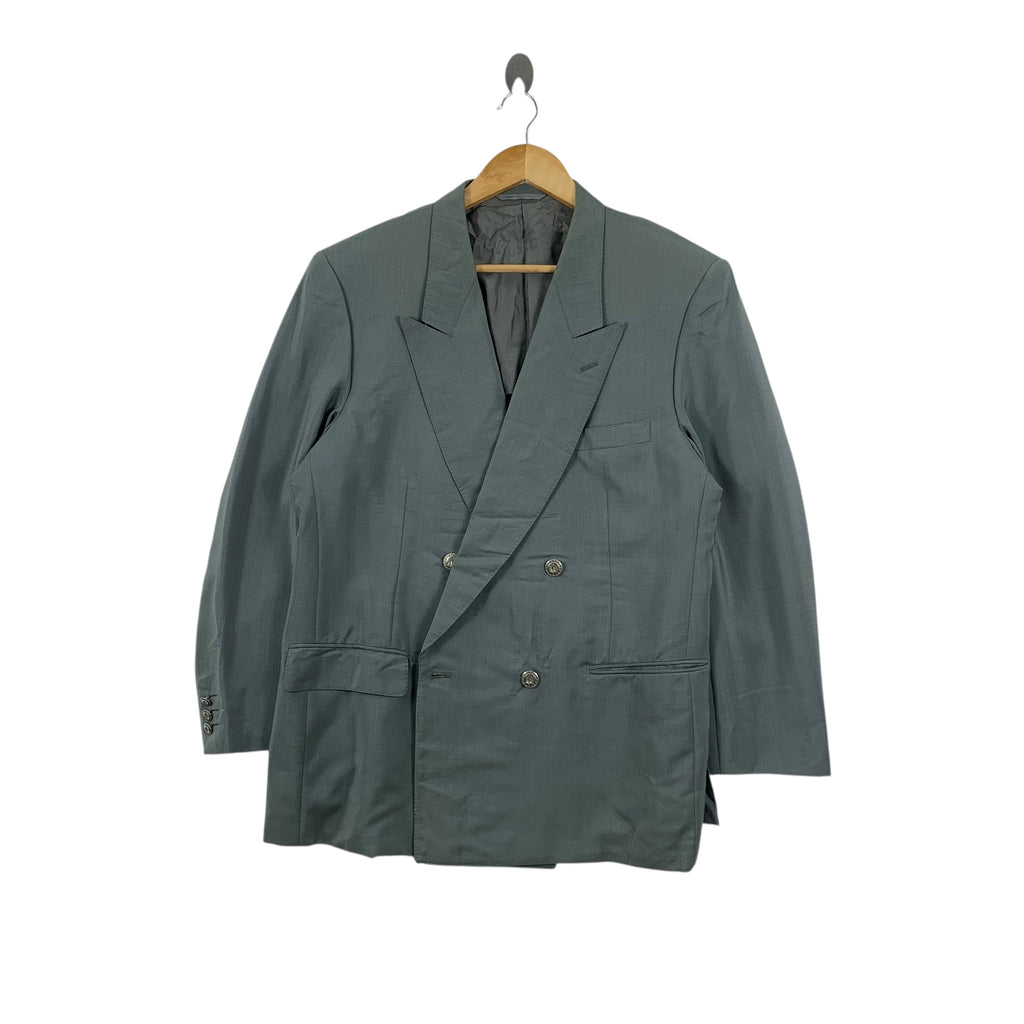 Vintage NINA RICCI MONSIEUR Collection Double Breasted Coat Peacoat Blazer Formal