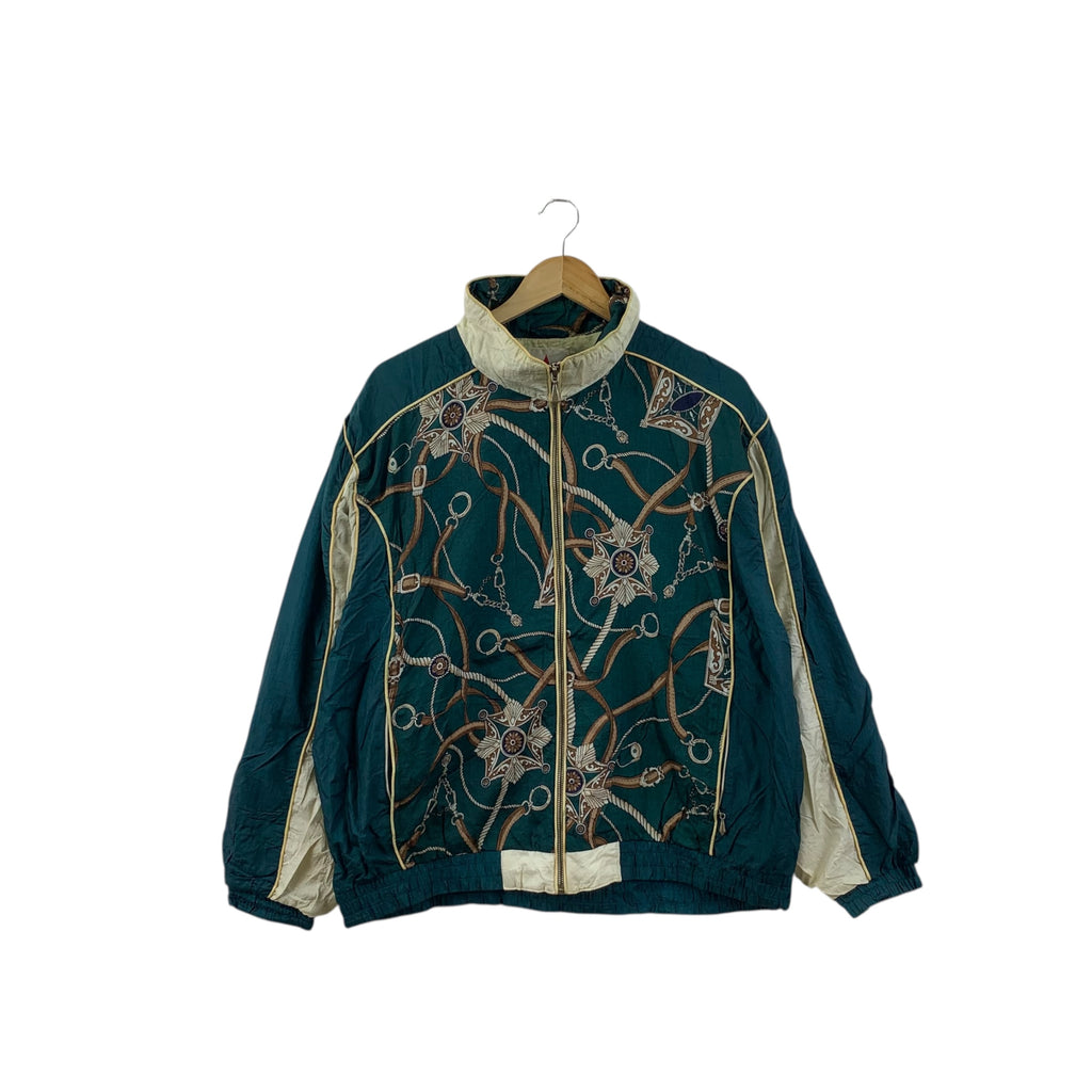 ACTIVE FRONTIER Pop Art Design Bomber Windbreaker Jacket