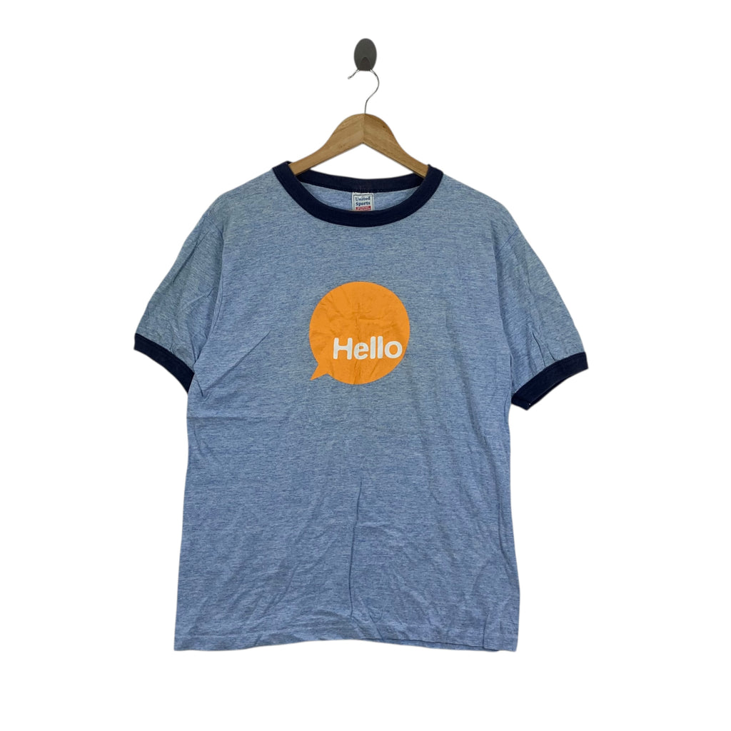 Vintage 1998 MAYO OKAMOTO HELLO Tomorrow Tee Shirt Top Japan Single Artist