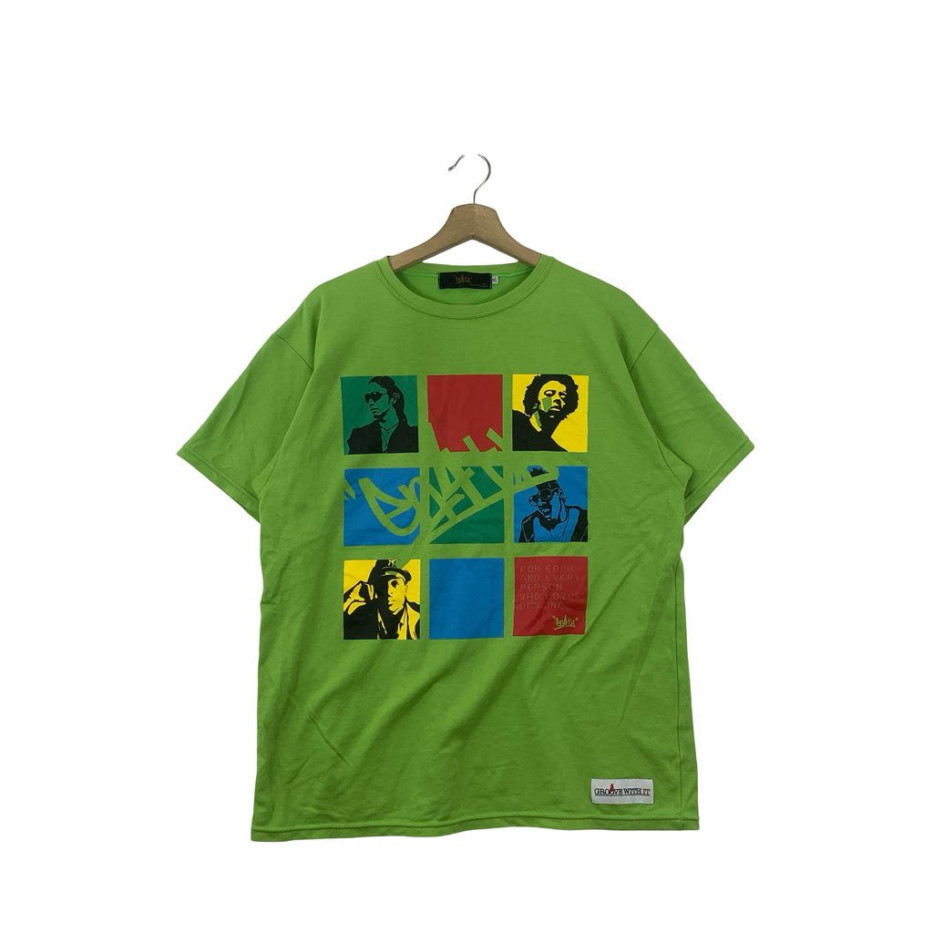 ENLITH MIZUNO HIP HOP Rap Promo Artist Tee Shirt Top Graffiti Art