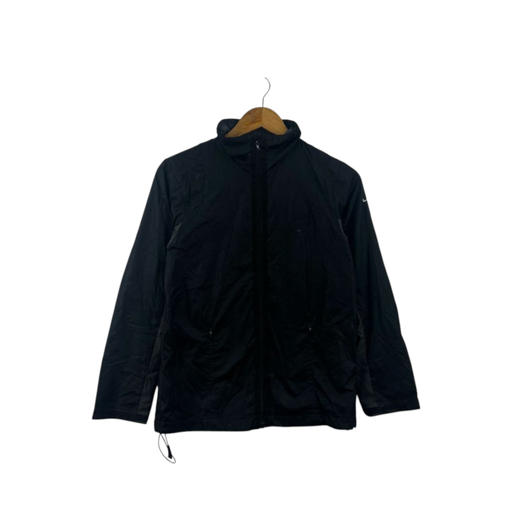 Vintage NIKE SWOOSH EMBROIDERED Zipper Jacket Outdoor Windbreaker
