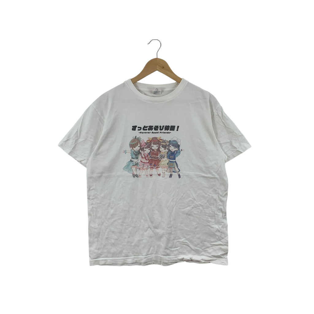 ANIME FOREVER ASOBI FRIENDS Vocaloid Idol Tee Shirt Top Manga Shonen Jump