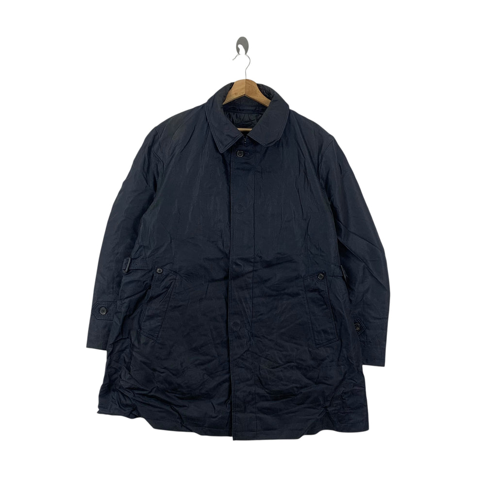Vintage YOHJI YAMAMOTO DURBAN Made In Japan Trench Coat Parka Jacket Windbreaker Design Studio