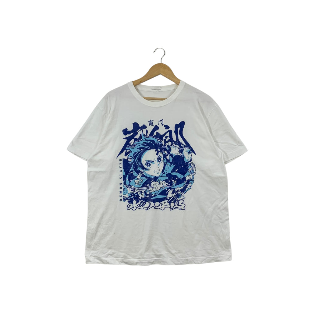 KIMETSU NO YAIBA Demon Slayer Kamado Tanjirou Tee Shirt Top Anime Manga Koyoharu Gotouge Short Sleeve