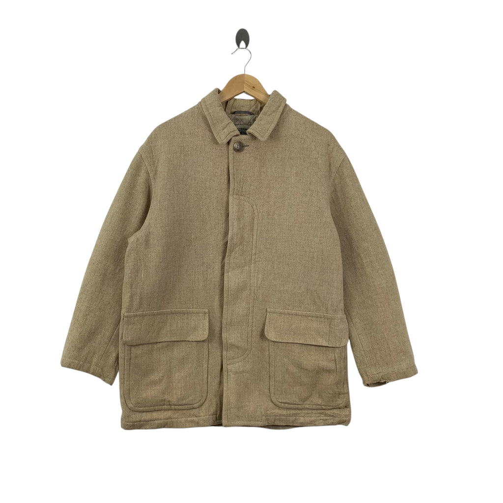 Vintage J.PRESS NEW YORK Cambridge Puffer Quilted Outdoor Jacket Windbreaker National Park