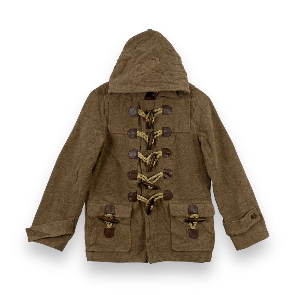 NE-NET ISSEY MIYAKE Duffle Coat Hooded Classic Warm Winter Jacket