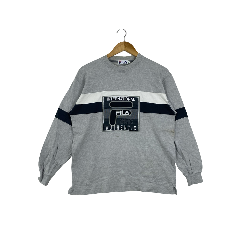 Vintage FILA International Sports Authentic Crewneck Sweatshirt Streetwear Casual Jumper