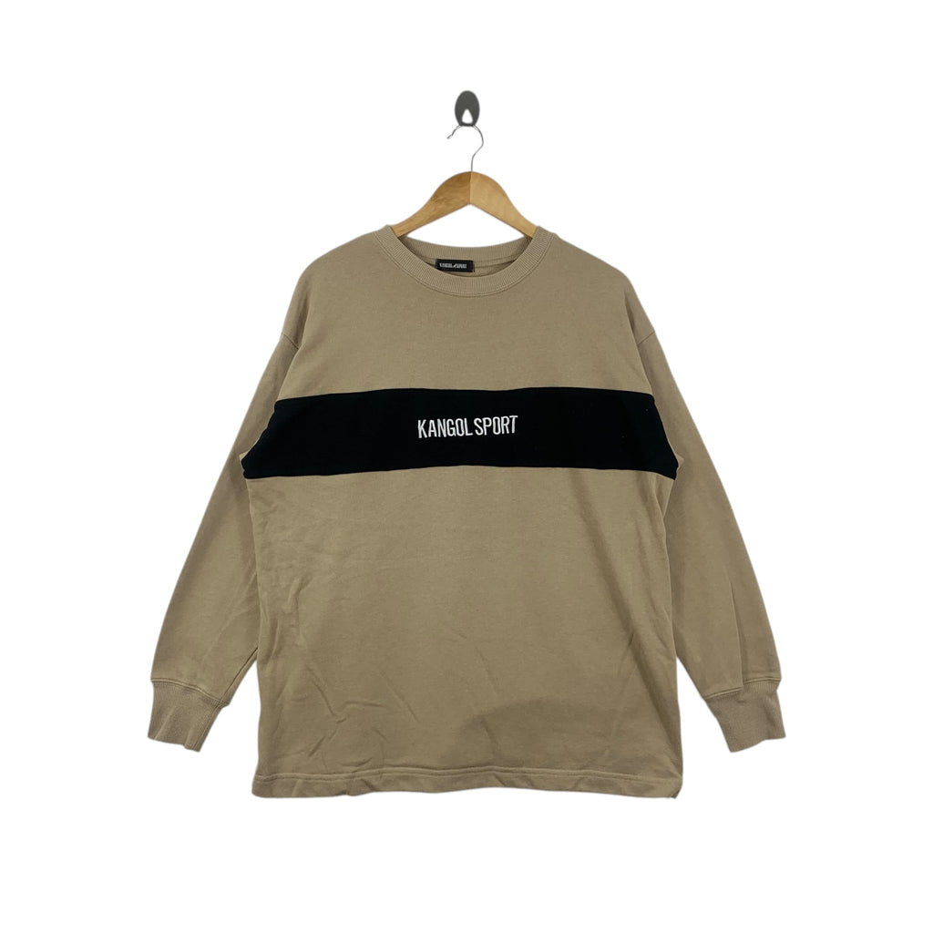 KANGOL SPORT UK Embroidered Logo Sweatshirt Sweater Pullover Jumper