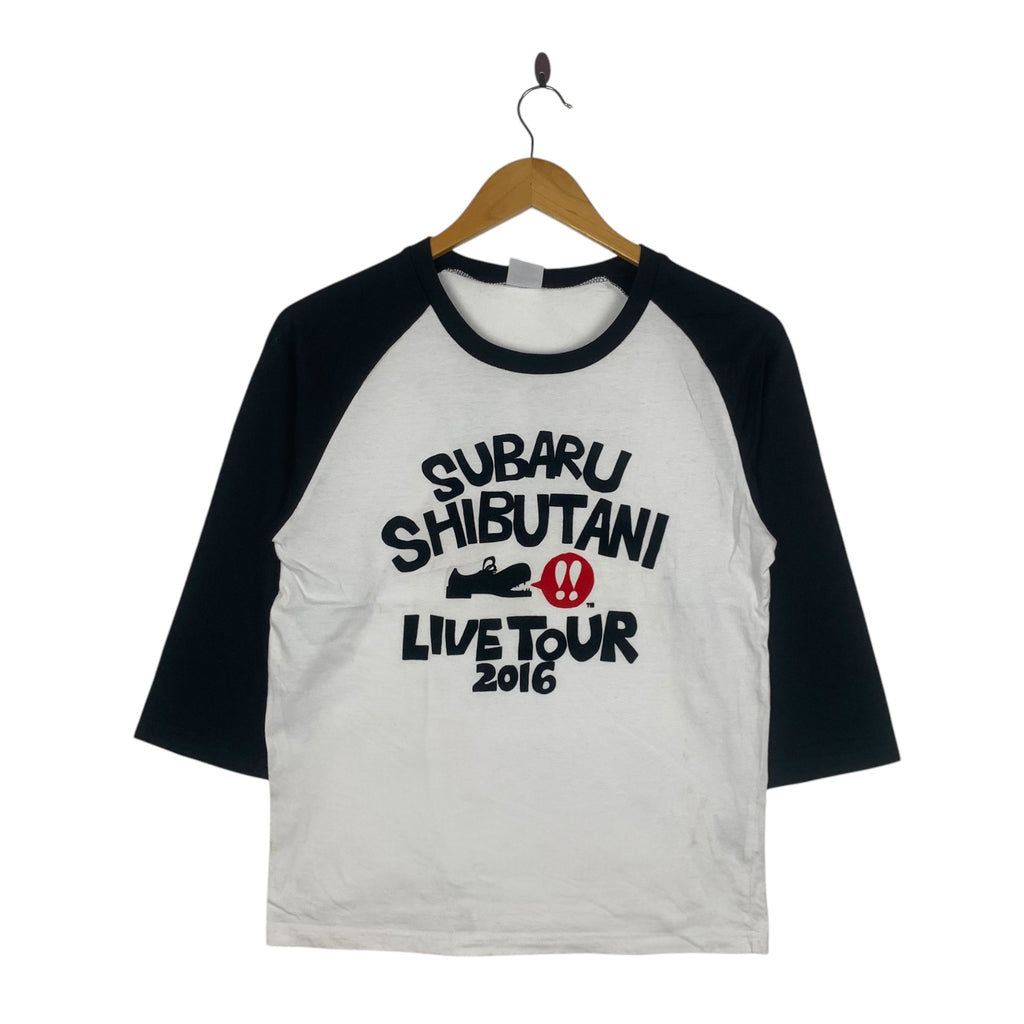SUBARU SHIBUTANI Live Tour 2016 Tour Singer Tee Shirt Japan Artist Official Concert Merchandise