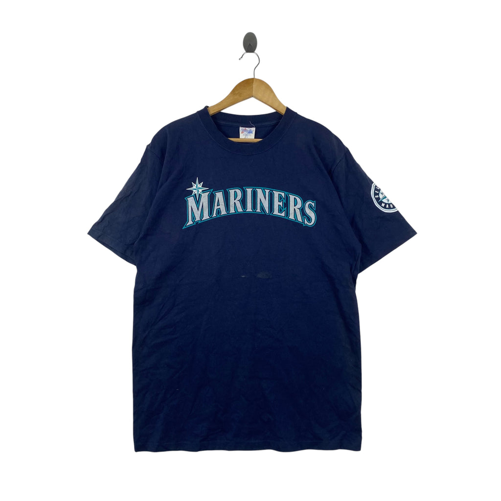 Vintage 90s SEATTLE MARINERS MLB Baseball Tee Shirt Majestic