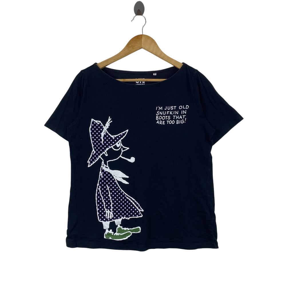 UNIQLO UT Moomin Snufkin Graphic T-Shirt Character Print Short Sleeve Casual