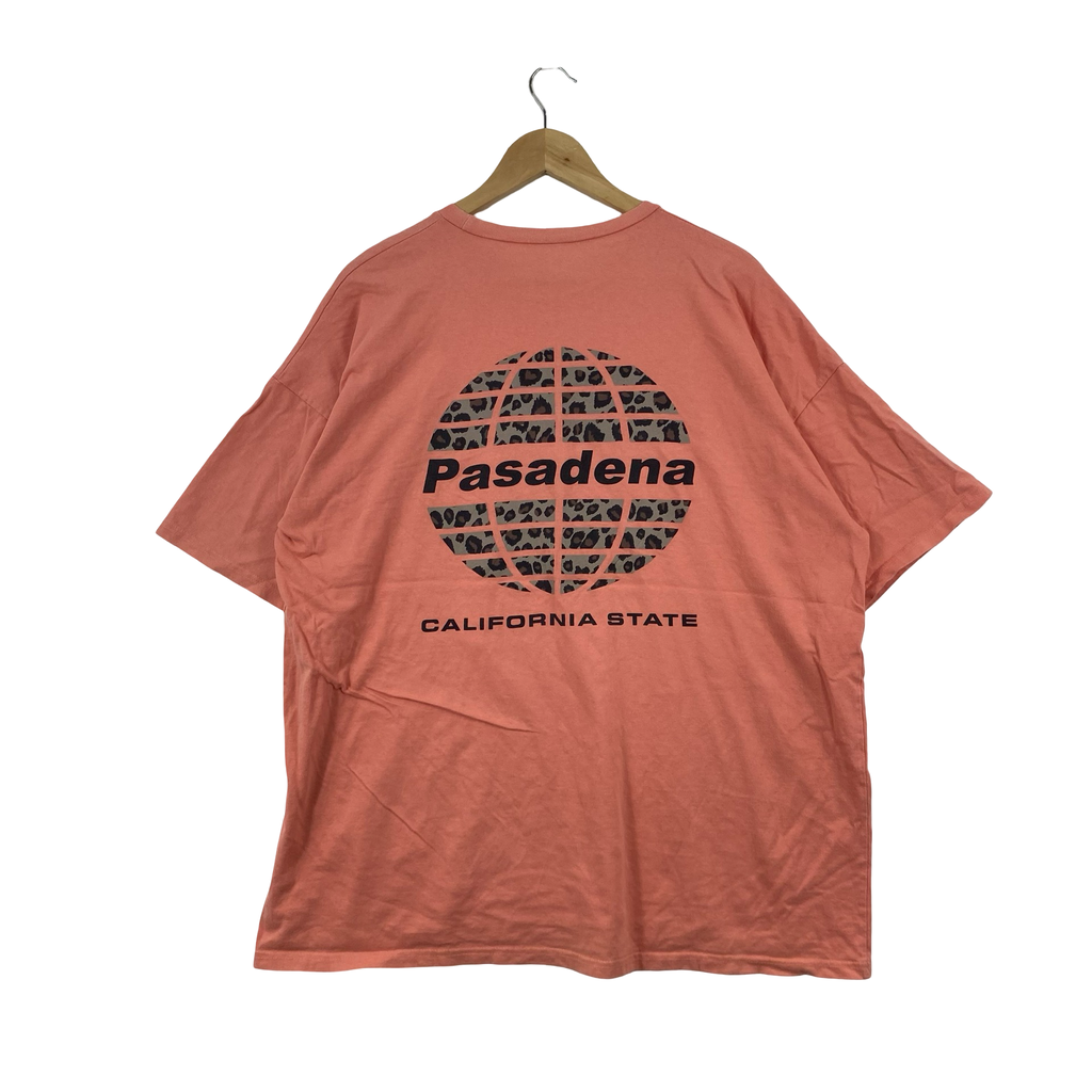 Vintage PASADENA SPRING Semester Graphic Tee Shirt Oversized Casual Streetwear Crewneck  Style Minimal Logo