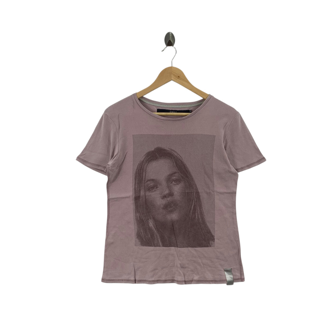 KATE MOSS x JEWELS JAPAN Fotofolio Photography Tee Shirt Top Love & Death