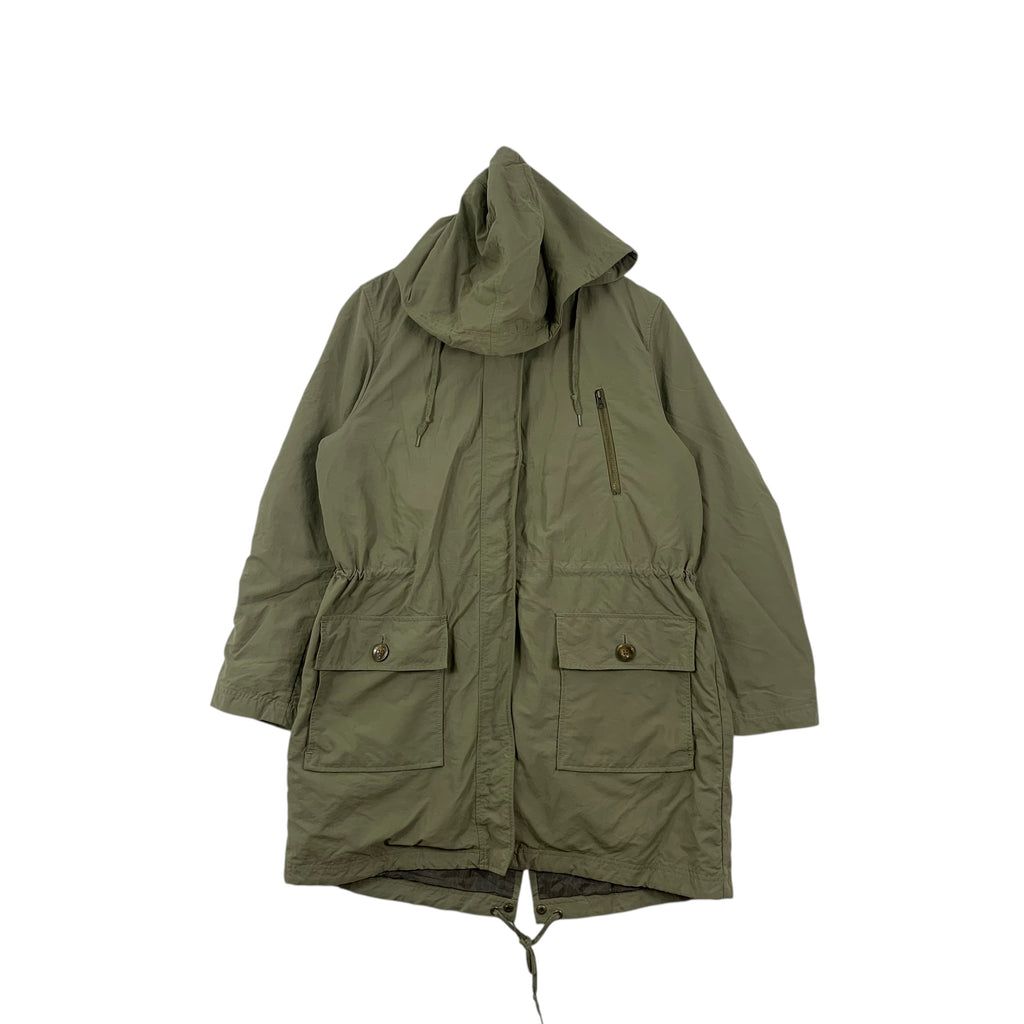 EDDIE BAUER FISHTALE Wind Proof Water Repellent Trench Coat Outdoor Jacket Parka Windbreaker