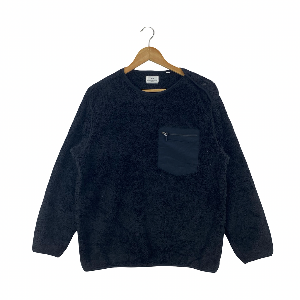 UNIQLO x ENGINEERED GARMENTS  Fleece Pullover Jacket  Sherpa Crewneck Pocket Sweatshirt
