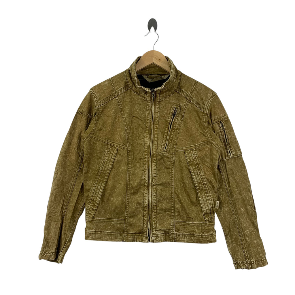 FIELDCORE x NEXT WORKER Collection Denim Jeans Jacket Motorcycle Rocker Worker Garment