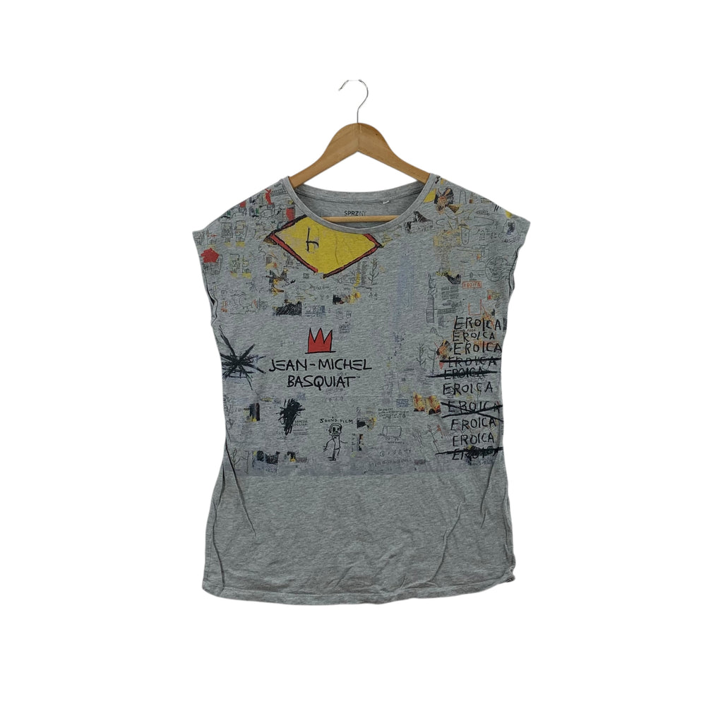 JEAN MICHEL BASQUIAT x UNIQLO Eroica Artwork Tee Shirt Top Pop Art Artist