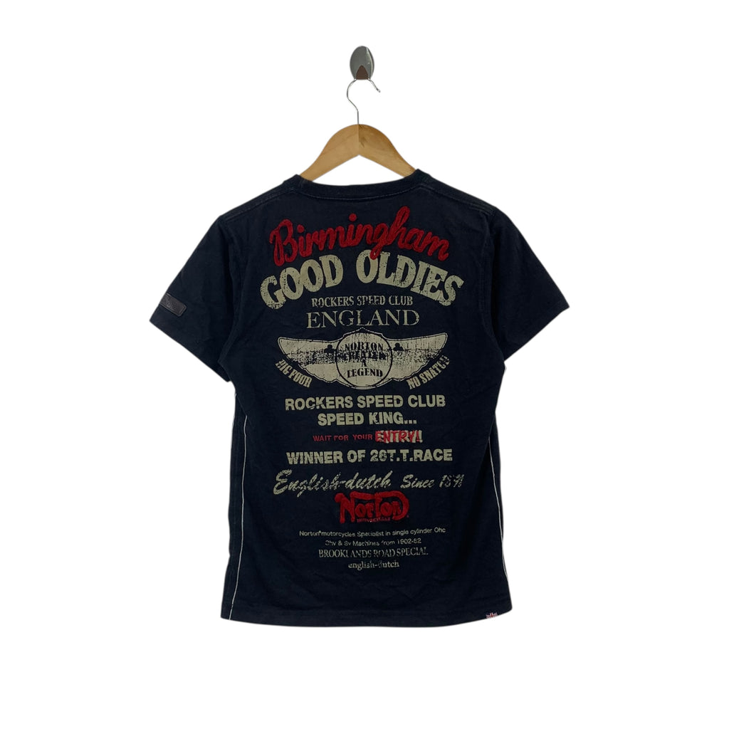 NORTON MOTORCYCLE ENGLAND Rockers

Speed Club Tee Shirt Top Biker