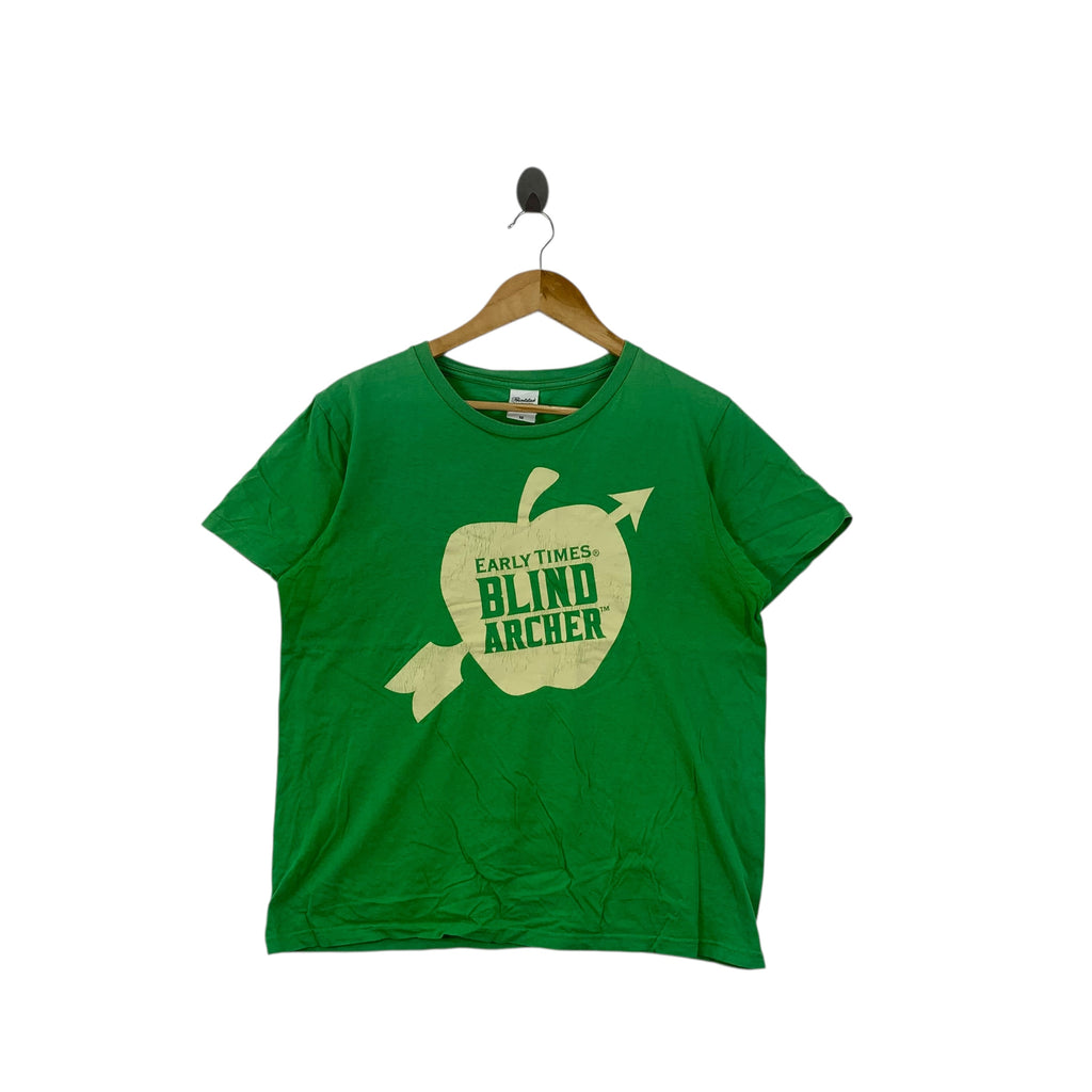 EARLY TIMES WHISKY Blind Archer Spice Apple Tee Shirt Top Manga Promo Ads