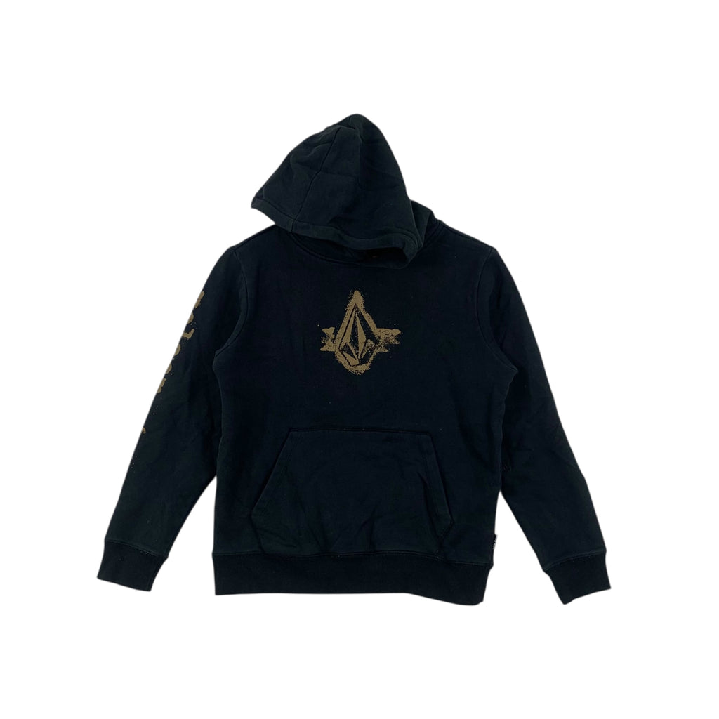 VOLCOM STONE SKATEBOARD Center Logo Pullover Hoodie Top Jumper