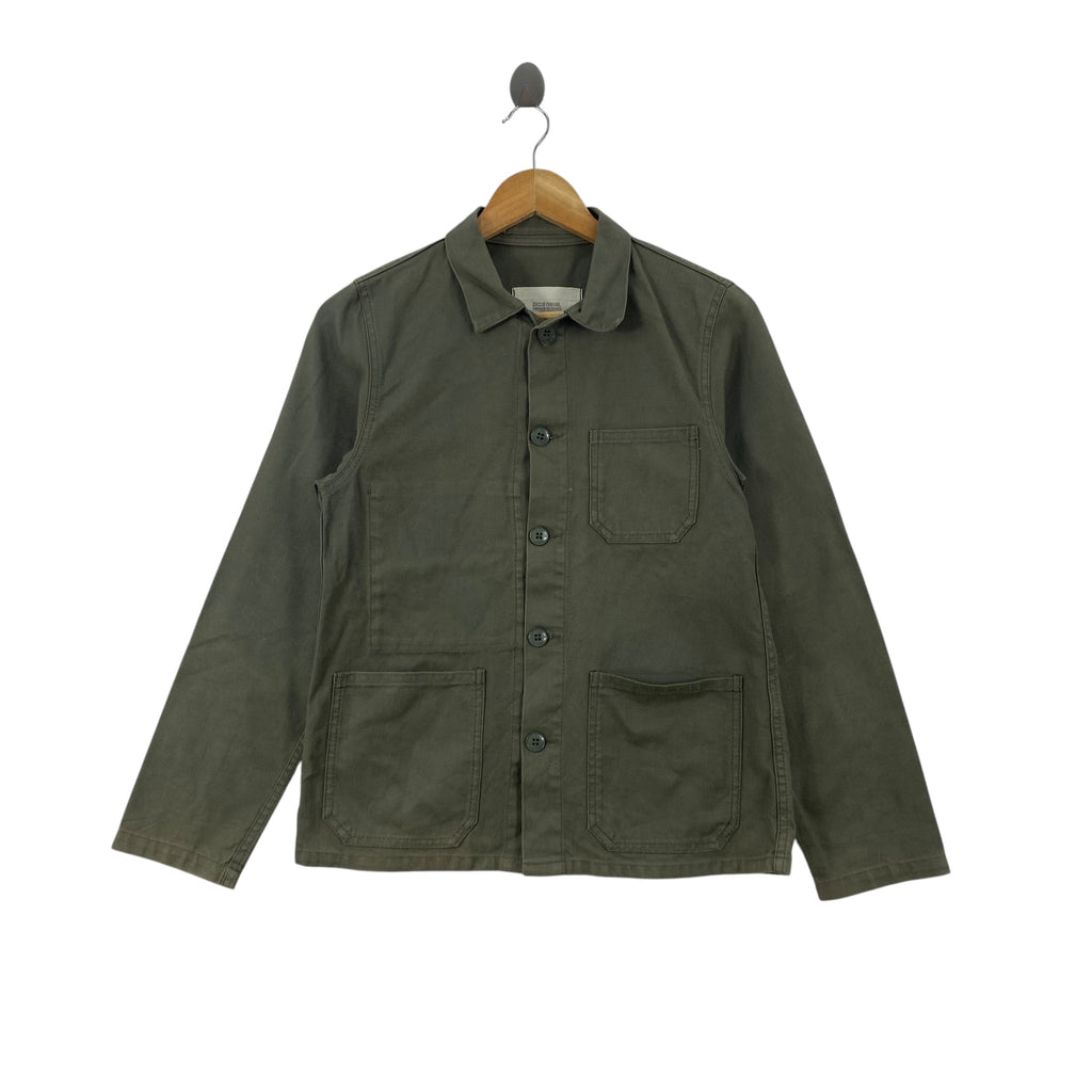 Vintage UNIVERSAL OVERALL Chore Jacket Workwear Button Up Utility Coat