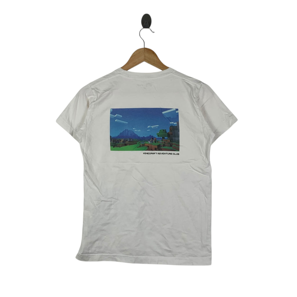 UNIQLO x MINECRAFT GAME Mobile PC Video Tee Shirt Top Collaboration