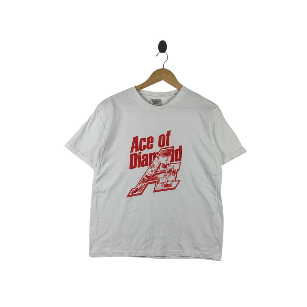ACE OF DIAMOND Act 2 Anime Manga Tee Shirt Top Yuji Terajima Weekly Shonen