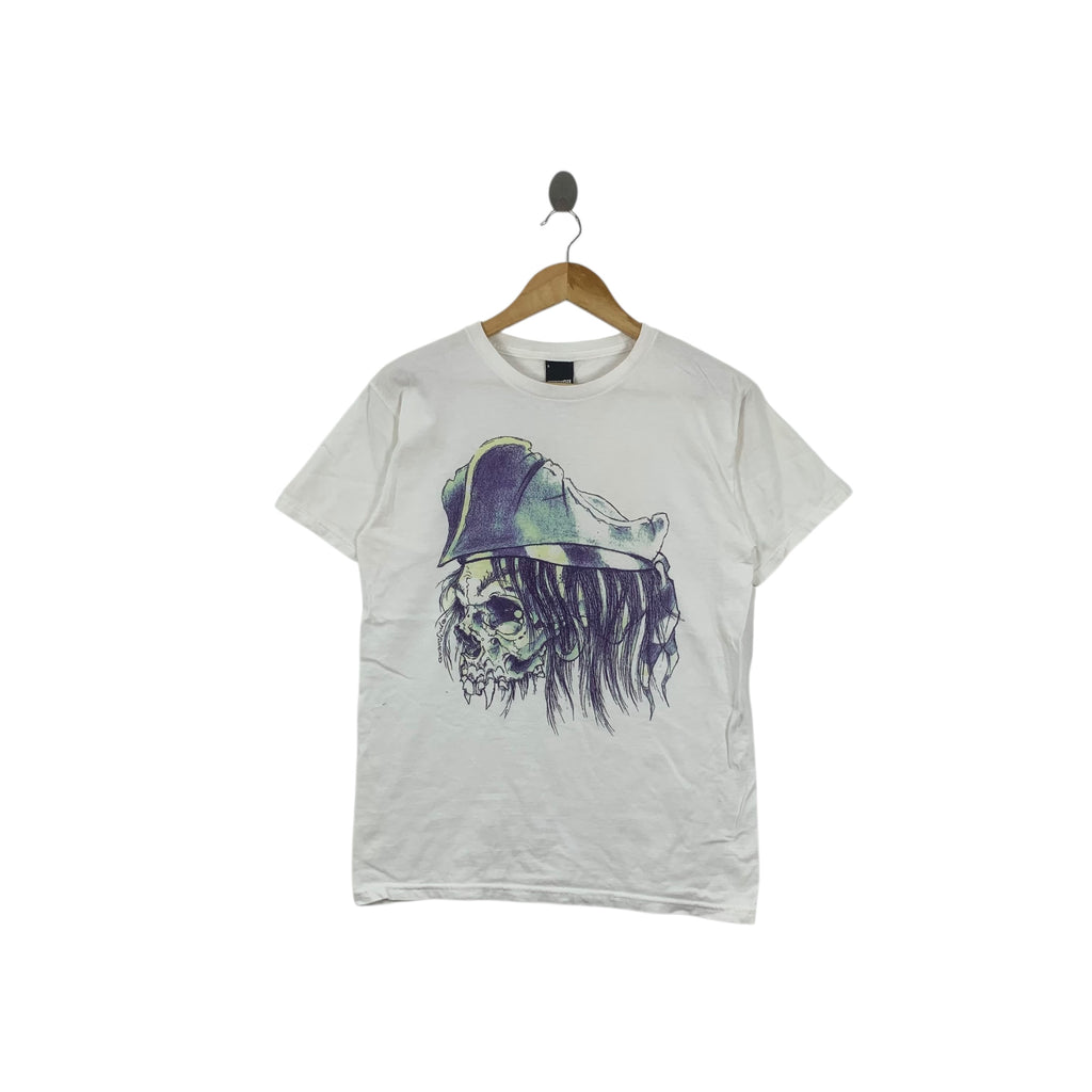 PUSHEAD FIFTY24SF GALLERY Illustration Bones Skull Tee Shirt Top Album Artwork
