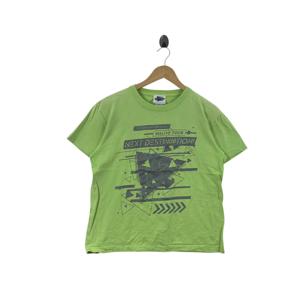 THE IDOLMASTER GAME Side M Live Tour Video Tee Shirt Top Next Destination Idol Bandai Namco