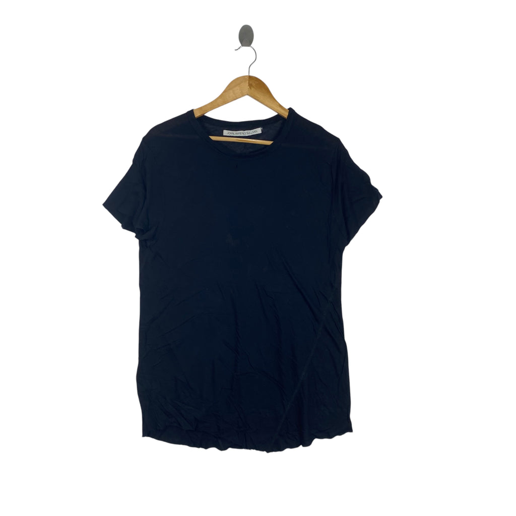 JOHN LAWRENCE SULLIVAN Short Sleeve Crew Neck Tee Shirt Minimalist Japanese Designer Fashion Casual