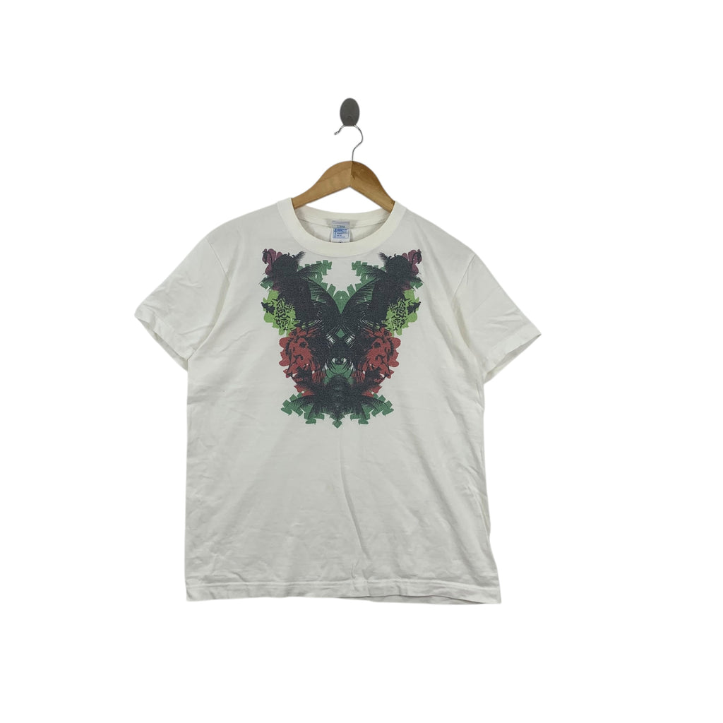 GOTHIC MOTH PAINTING Artwork Illustration Tee Shirt Top Anime Manga