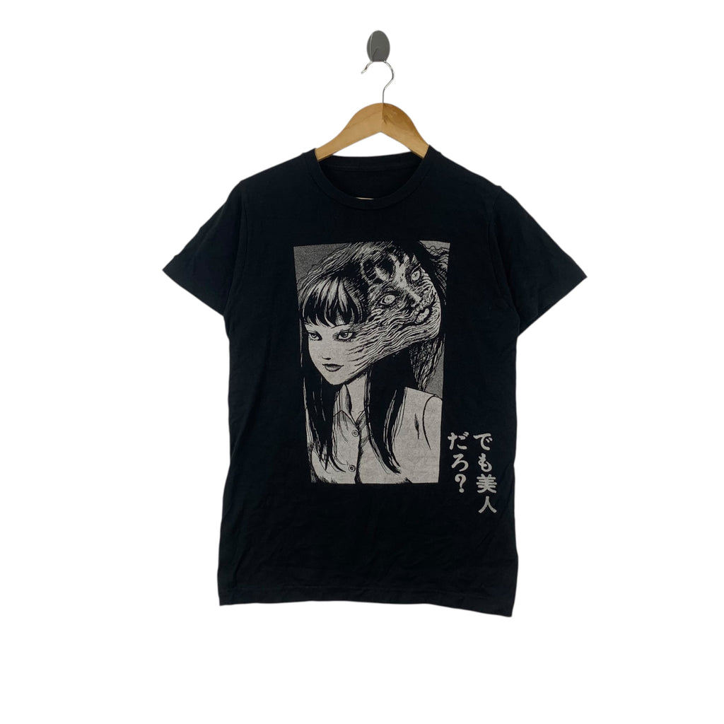 ANIME JUNJI ITO Uzumaki Tomie Horror Manga Tee Shirt Top Movie Series