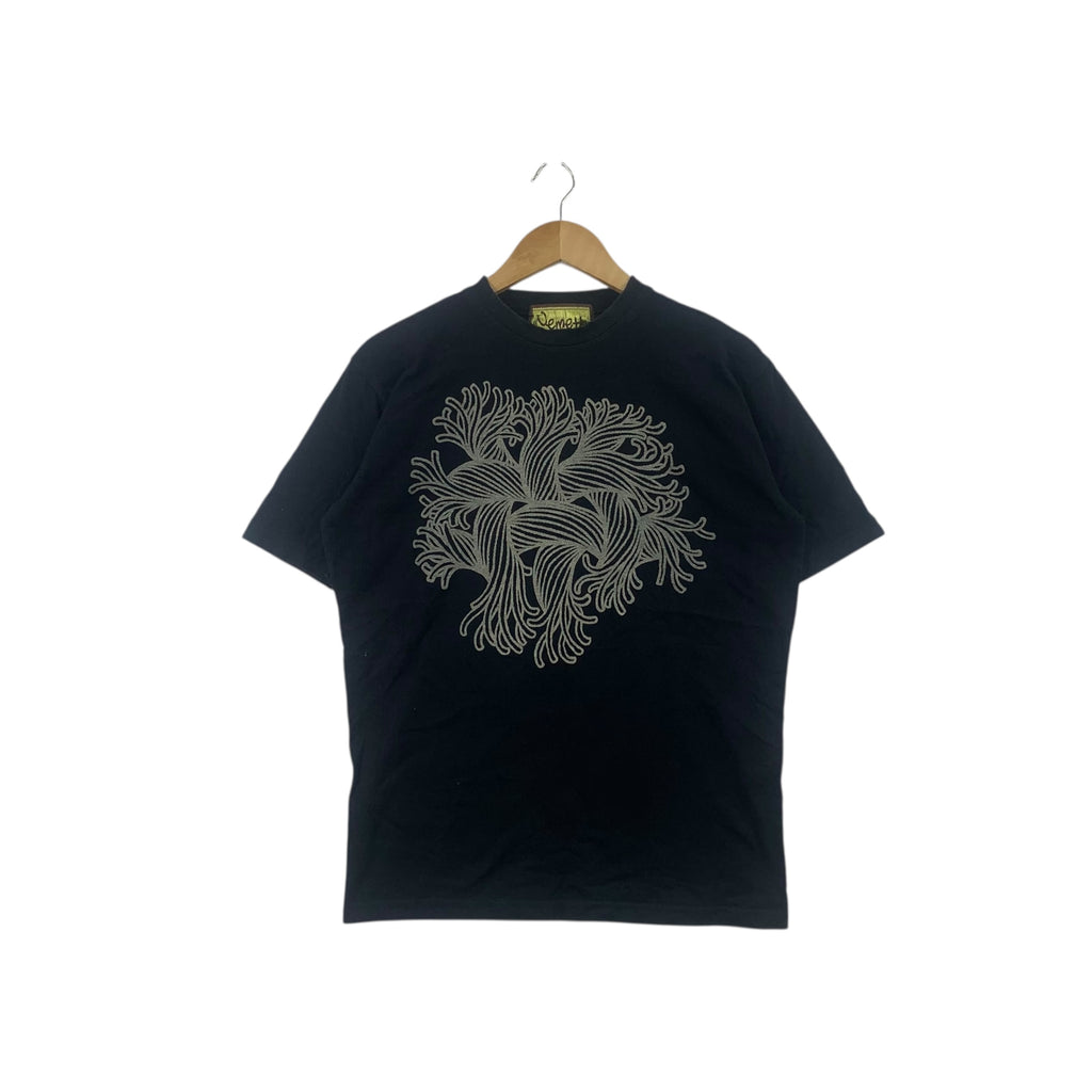 Vintage CHRISTOPHER NEMETH Rope Design Tee Shirt Top Made In Japan