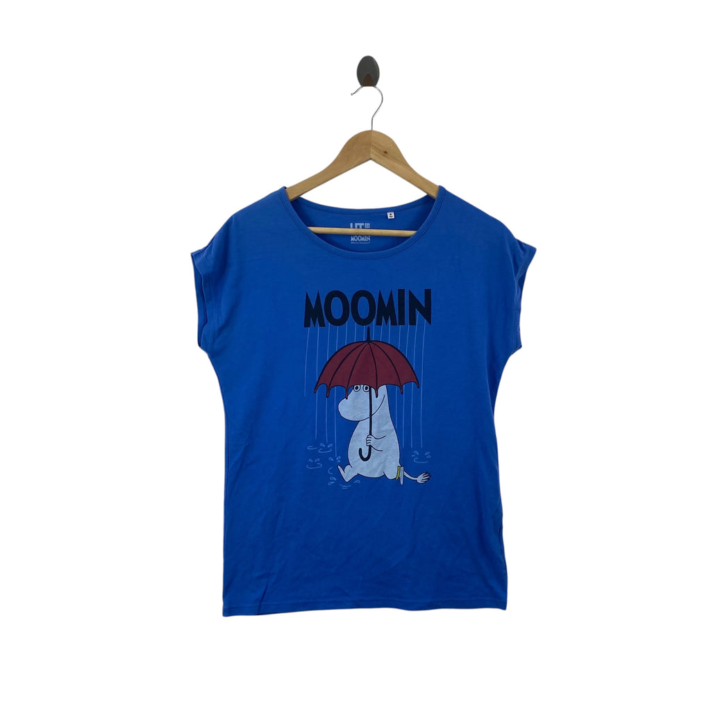 UNIQLO UT x MOOMIN Graphic Tee Shirt Umbrella Character Anime Cartoon Casual