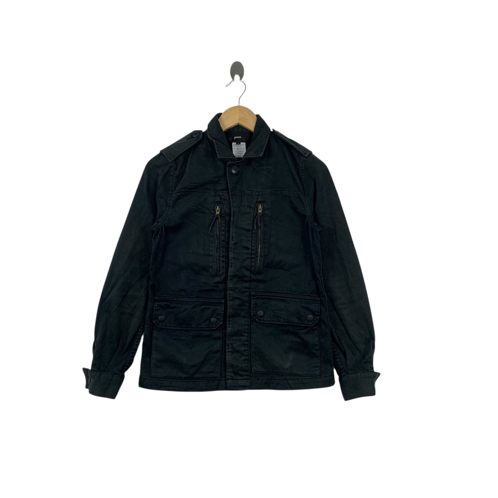 Vintage GREEN BOWLES JAPAN Chore Worker Artisan Jacket Parka Natural Dyed Collection