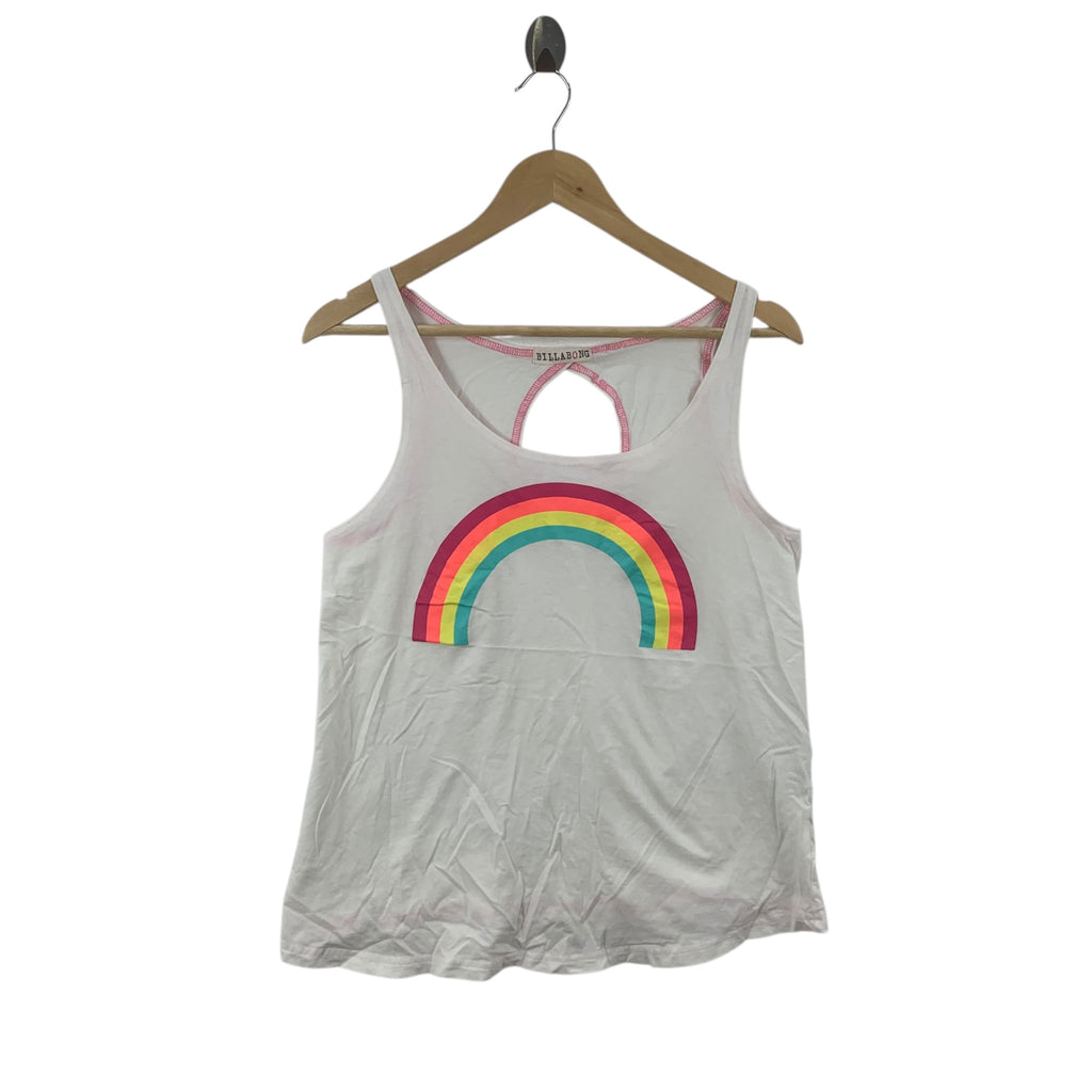 BILLABONG SURF RAINBOW Beach Tank Top Tee Shirt Summer Vacation