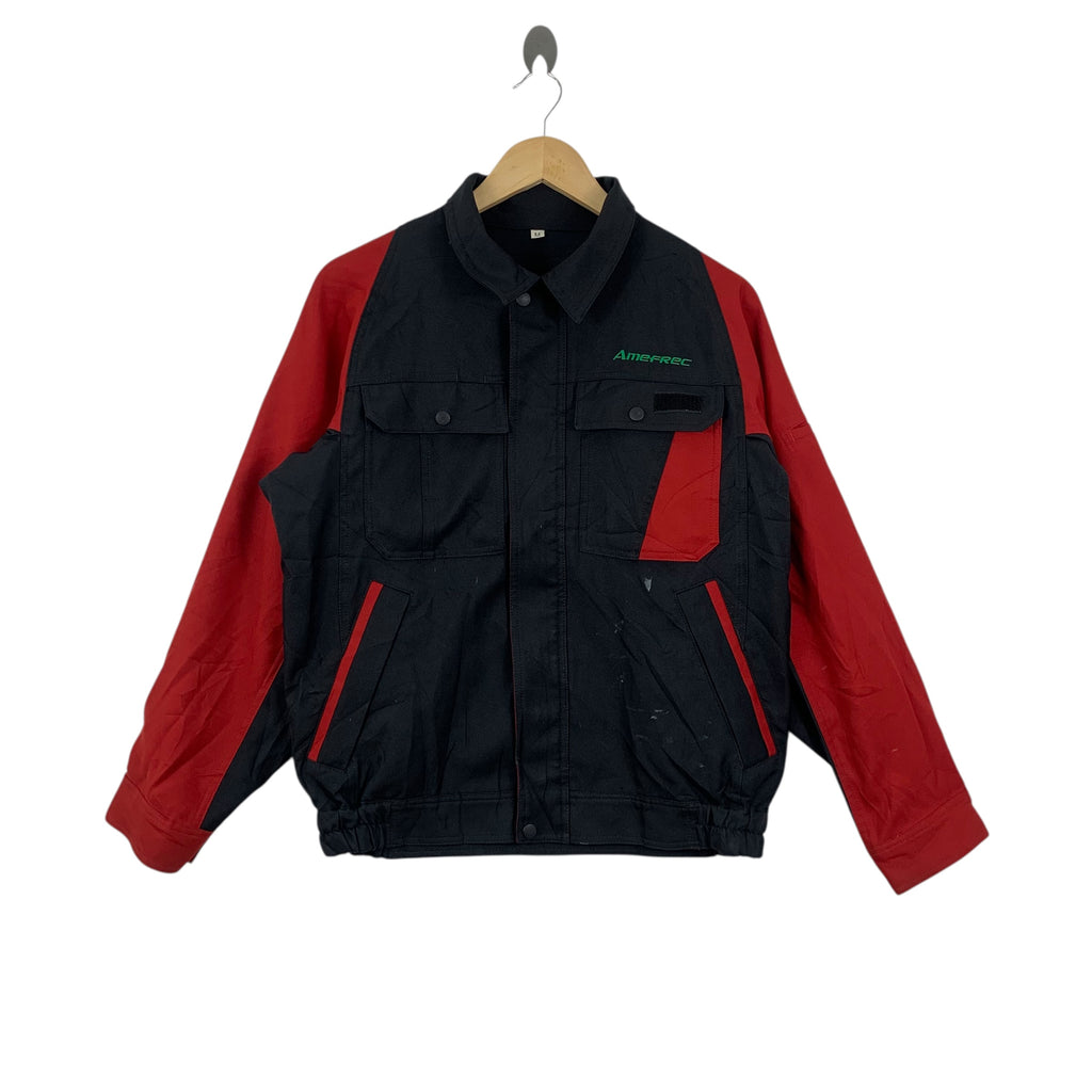 Vintage AMEFREC HVAC ENGINEERING Refrigerator Jacket Worker Staff Engineer Collection