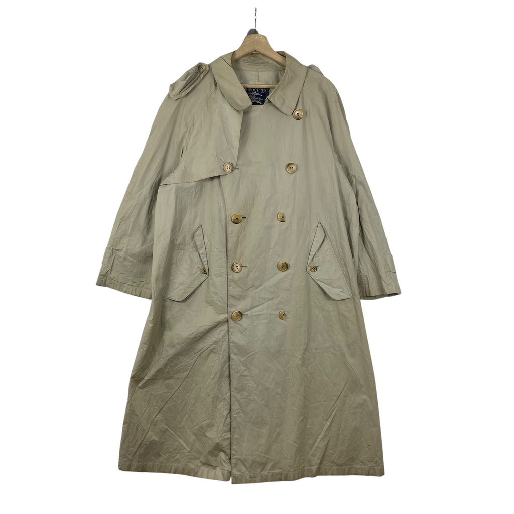 Vintage BURBERRY LONDON Trench Coat Double Breasted Classic British Heritage Timeless Luxury
