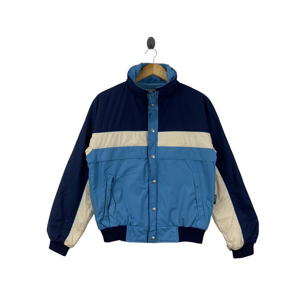 Vintage PIAZZI TAKA KEN Metal Dorient Water Repellent Jacket Coat Outdoor Windbreaker