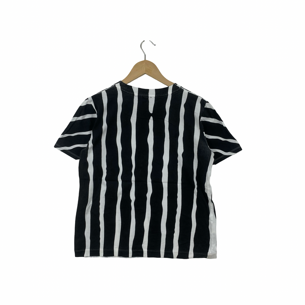 PAUL SMITH COLLECTION Prison Striped Design Polo Tee Shirt