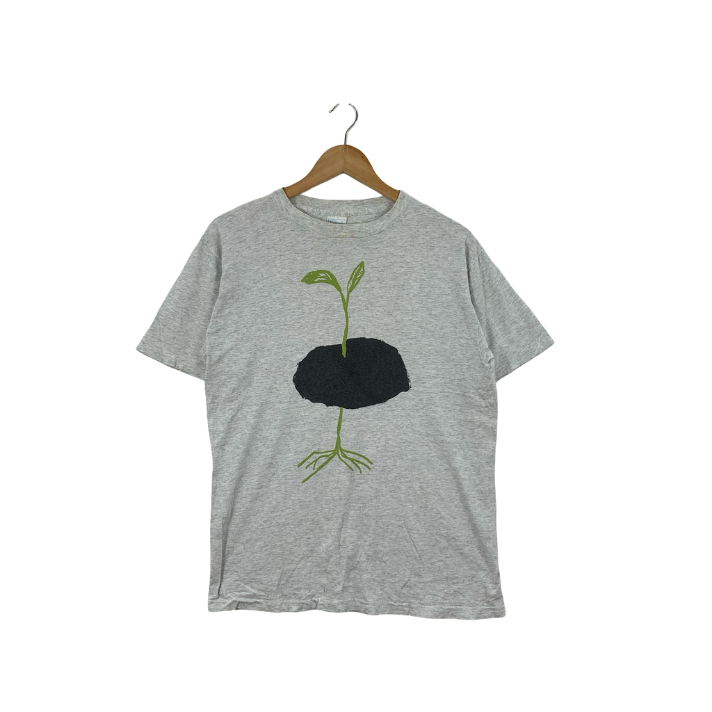 Vintage 90s JAPAN ADS PROMO Ganbare! Do Your Best Tee Shirt Top Sofu Illustration Anime