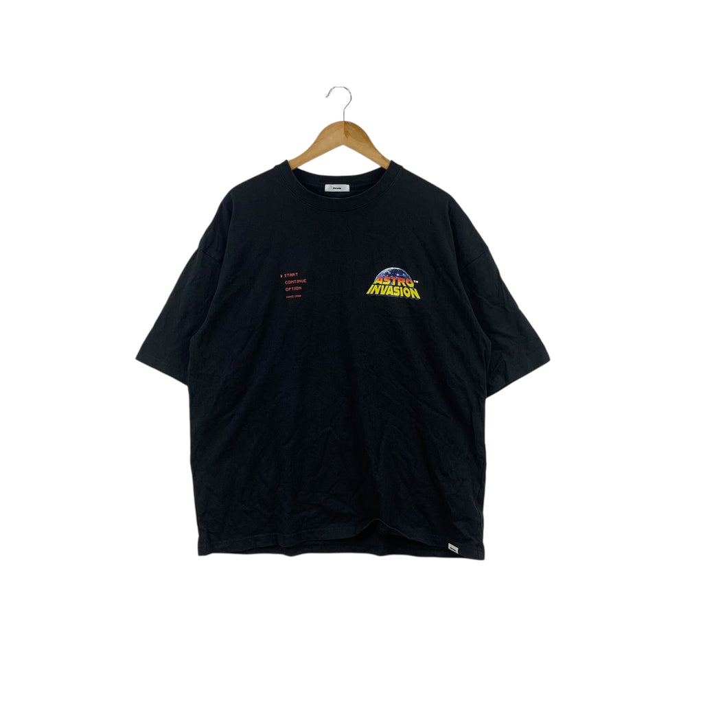 PERUSHU SHIBUYA JAPAN Astro Invasion Baggy Tee Shirt Top Boxy Collection