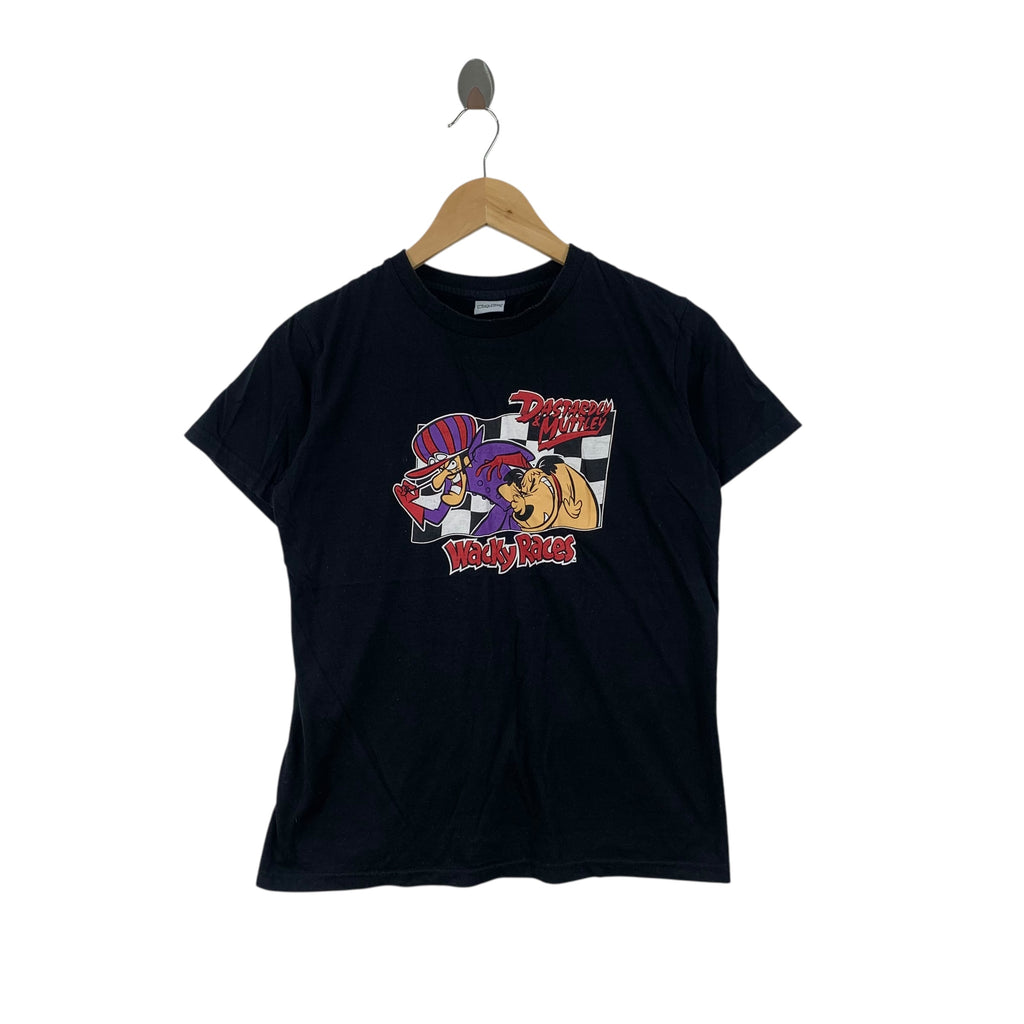 WACKY RACES Dastardly Muttley Hanna Barbera Tee Shirt Top Cartoon Animation Movie