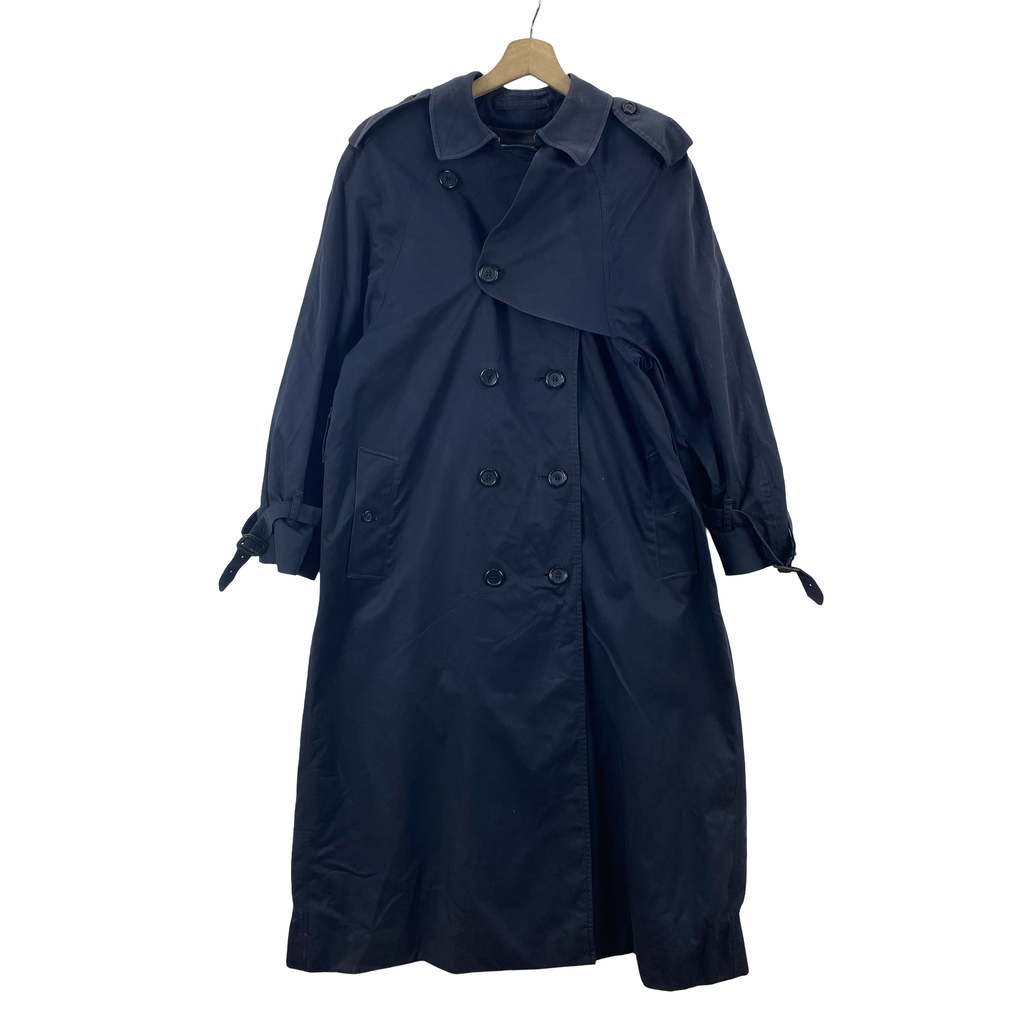 Vintage BURBERRYS MADE IN ENGLAND  Double Breasted Trench Coat Long Overcoat Nova Check Lining Classic Luxury Outerwear Style Retro Rain Coat Fashion Jacket