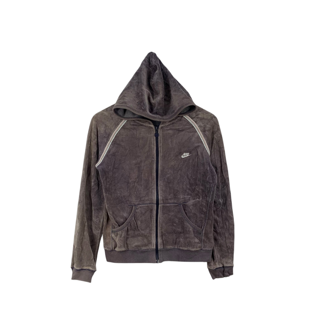 Vintage NIKE SWOOSH Embroidered Valour Zipper Hoodie Jacket